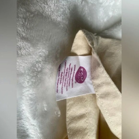 NWT Smiley Happy Mind Happy Life Ecobag tote - Picture 5 of 6